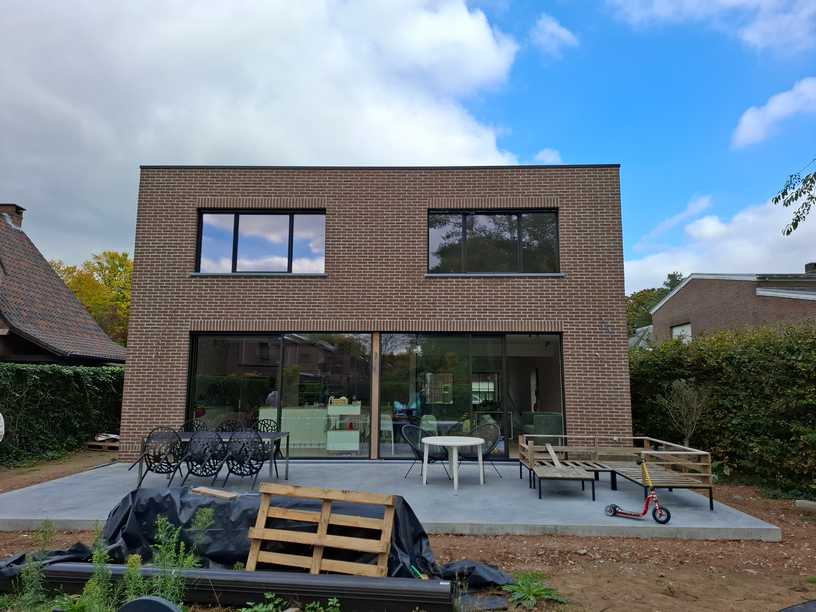 De nieuwe achtergevel