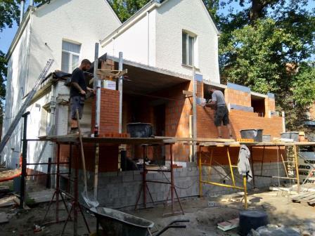 De ruwbouw krijgt vorm De ruwbouw krijgt vorm