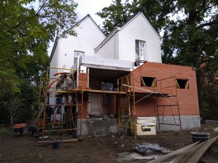 De ruwbouw is bijna klaar De ruwbouw is bijna klaar
